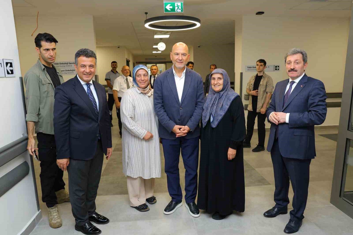 Soylu\'dan Samsun Şehir Hastanesi\'ne Ziyaret