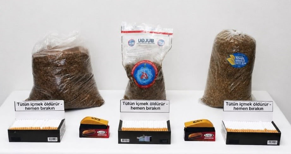 Hayrabolu\'da 11 kg Kaçak Tütün Ele Geçirildi