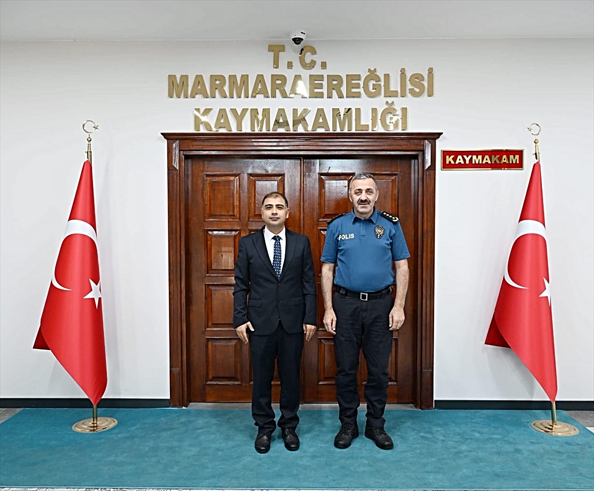 Çorlu Kaymakamı Sağlık Müdürünü Ziyaret Etti