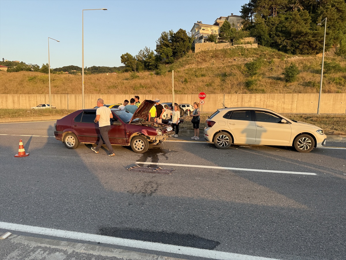 Zonguldak\'ta Trafik Kazası: 1 Yaralı
