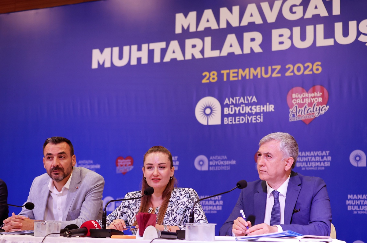 Antalya Büyükşehir Belediyesi Başkan Vekili Özdemir: "Antalya’nın ilk yüzey suyu Manavgat’a geliyor"