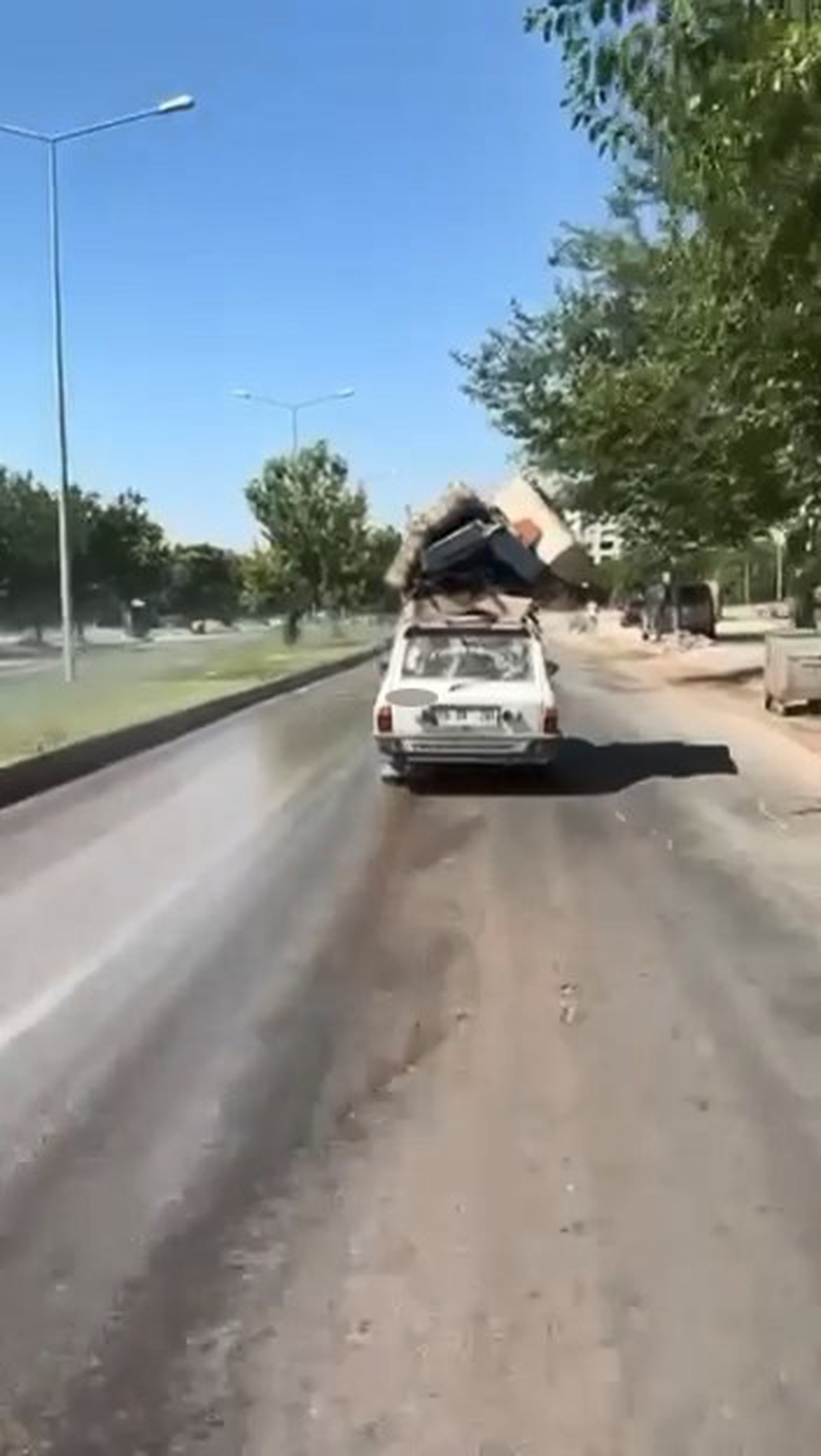 Elazığ\'da Tehlikeli Yolculuk