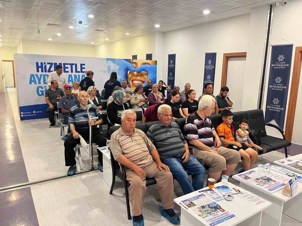 Aydın Büyükşehir Belediyesi sağlık hizmetlerini her gün yüzlerce vatandaşa ulaştırıyor