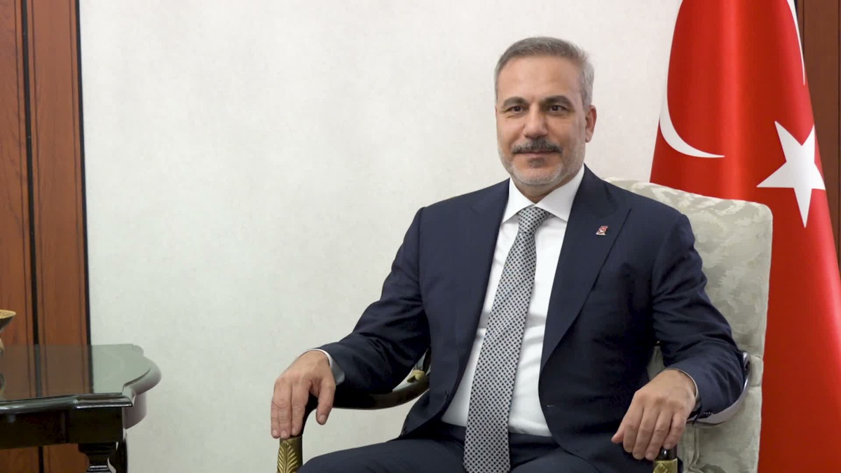 Fidan, Hamas Heyetini Kabul Etti