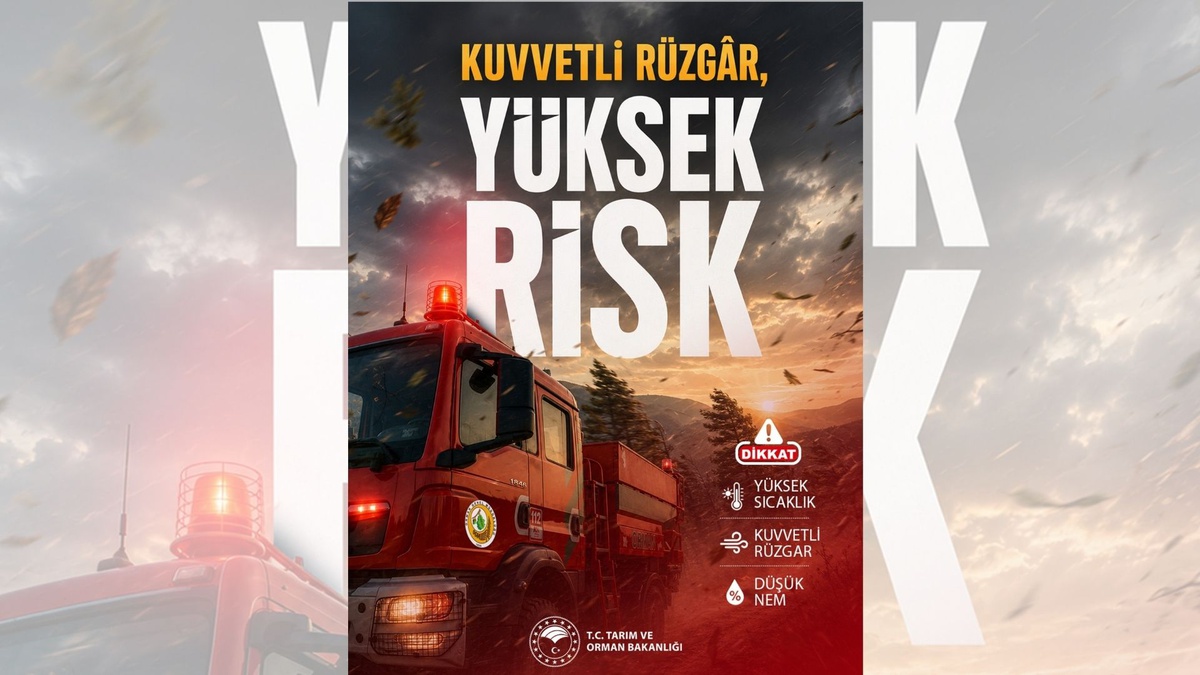 Şiddetli Rüzgar Uyarısı