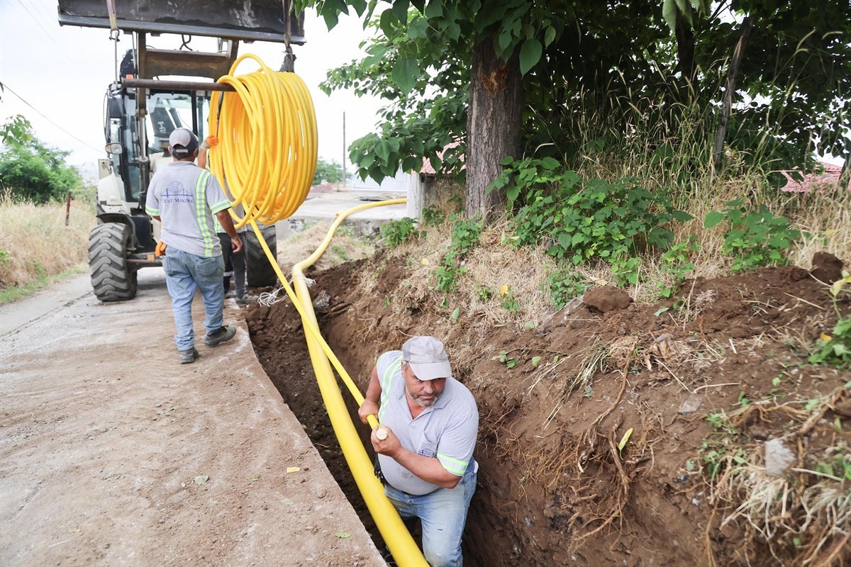Canik’te doğal gaz seferberliği