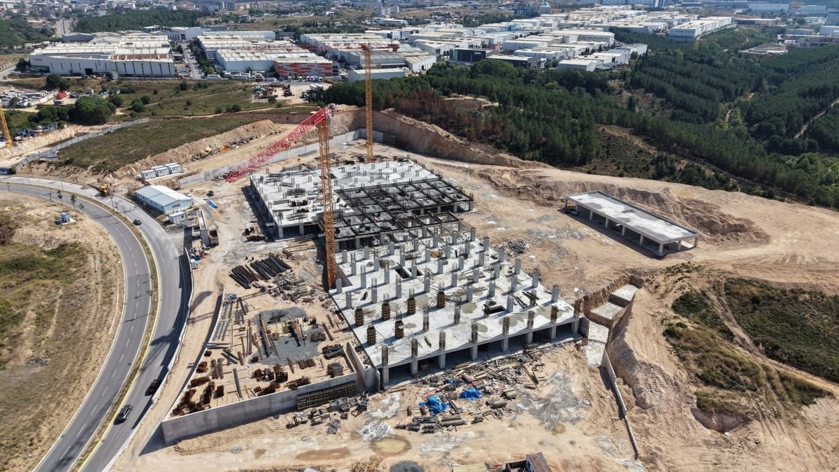 Çayırova Devlet Hastanesi İnşaatı Hızla İlerliyor
