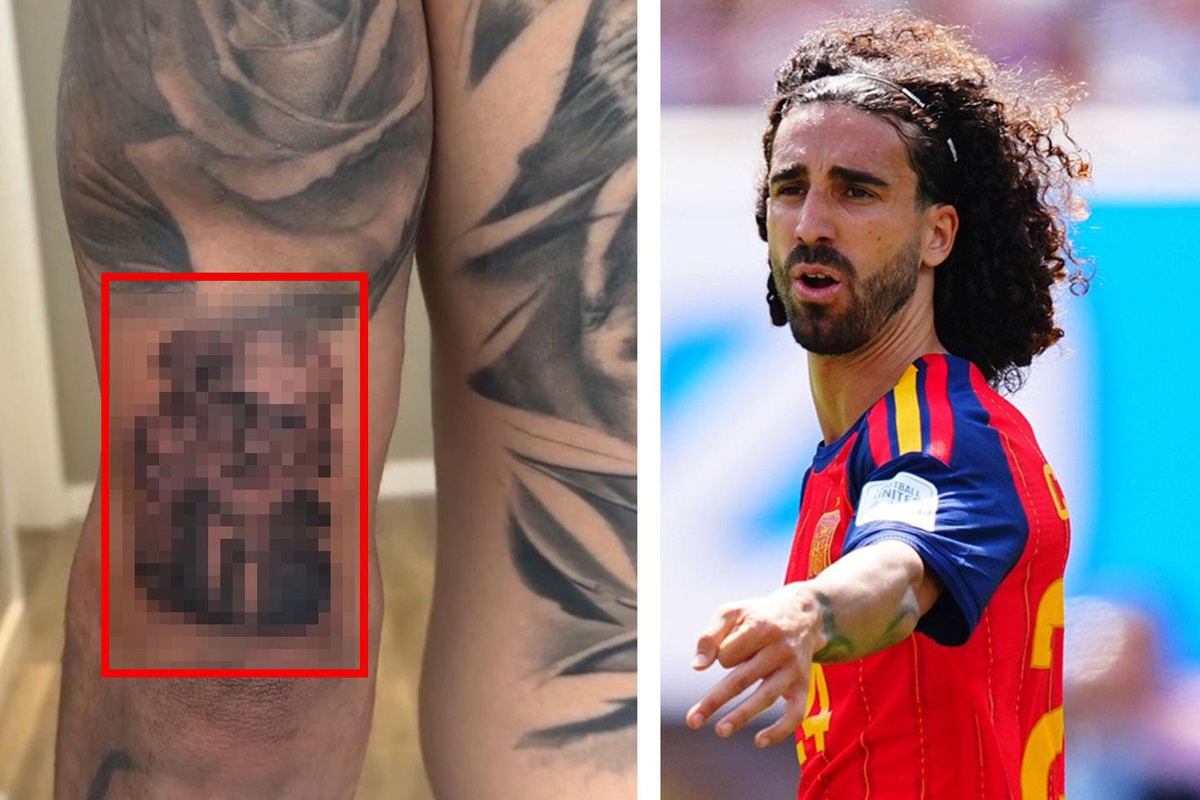 Cucurella sözünü tuttu İşte tüm dünyanın merakla beklediği o dövme