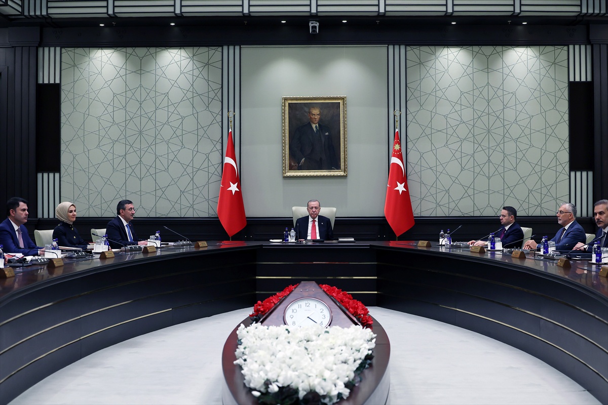 Cumhurbaşkanlığı Kabinesi toplandı