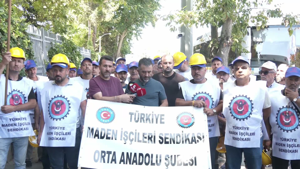 Madenciler Eylemde: Haklarımızı Alana Kadar Buradayız!
