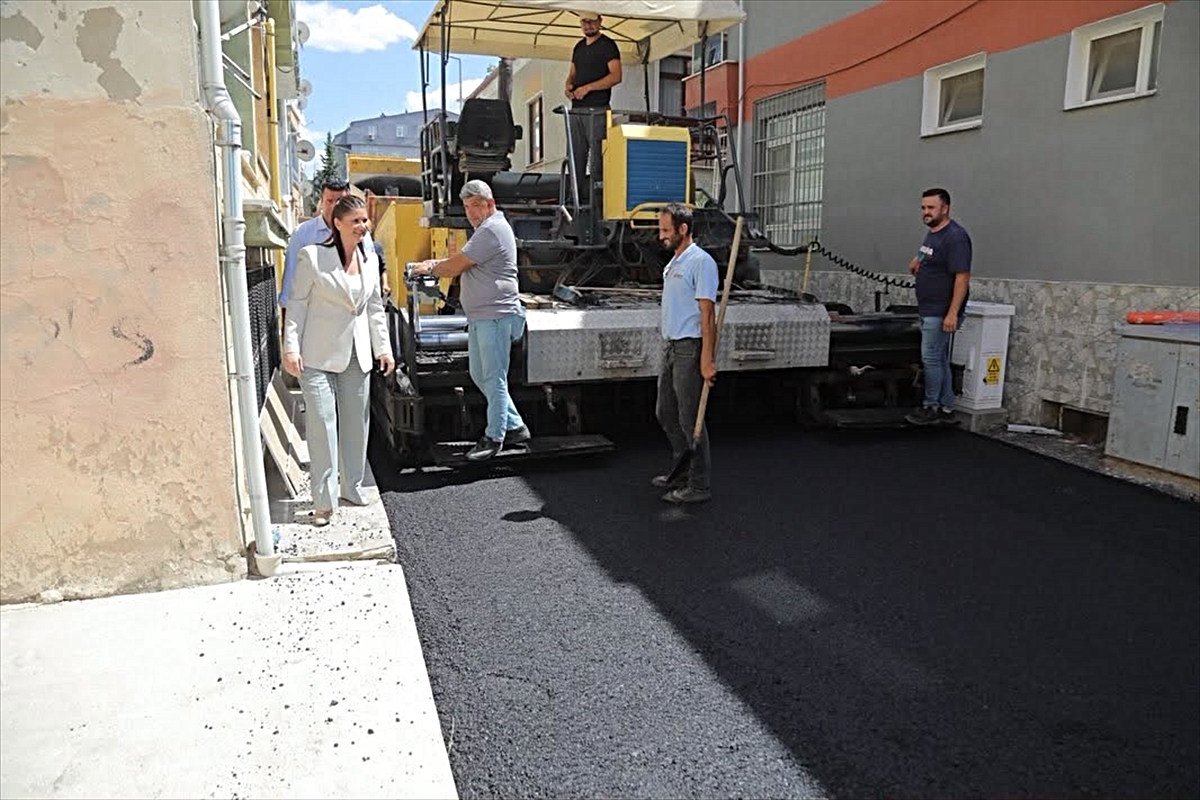 Edirne\'de Üstyapı Çalışmaları Devam Ediyor