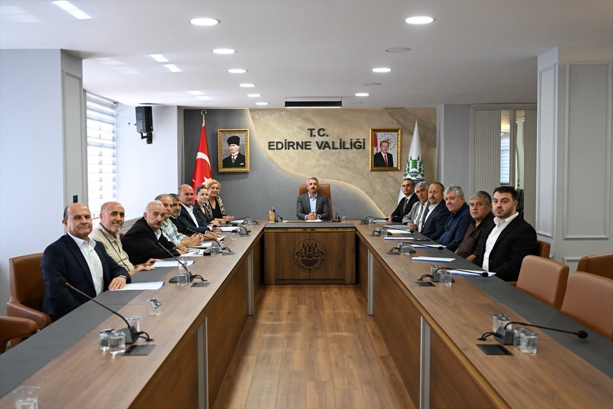 Edirne OSB Toplantısı Gerçekleşti