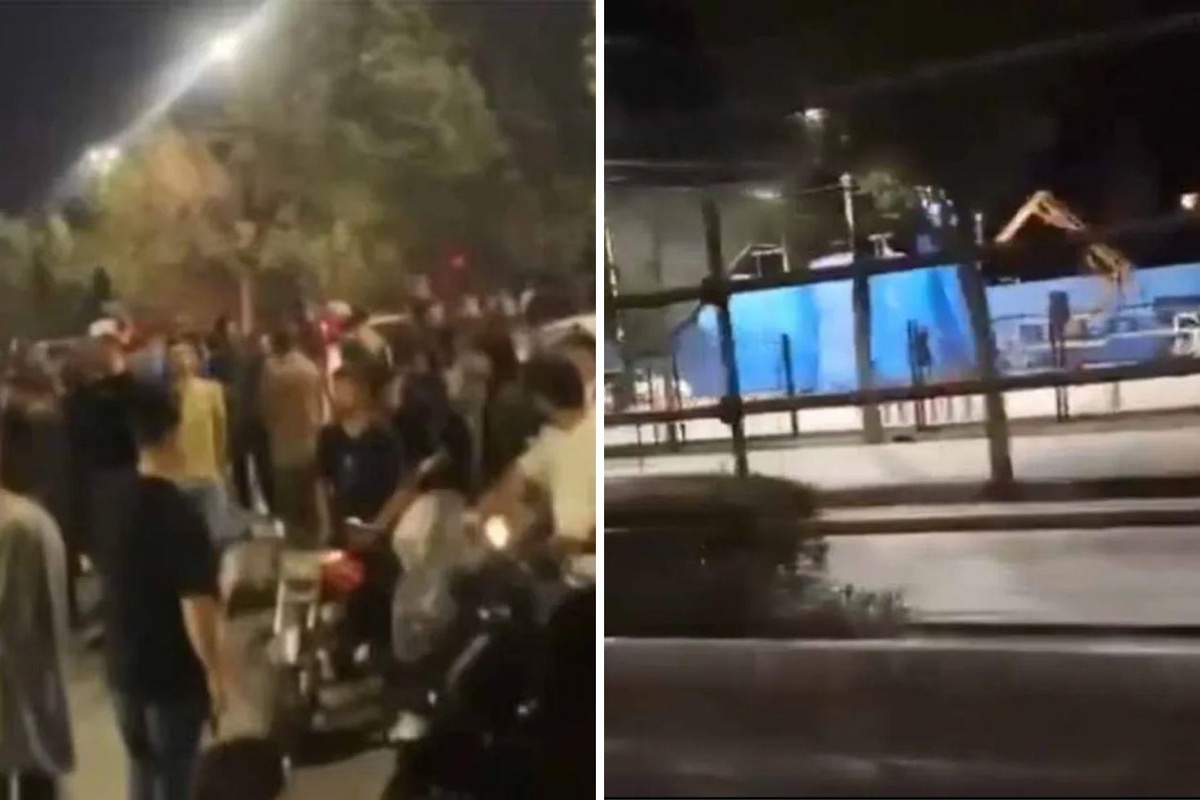 İran\'da polisleri öldüren iki kişi binlerce kişinin gözü önünde idam edildi