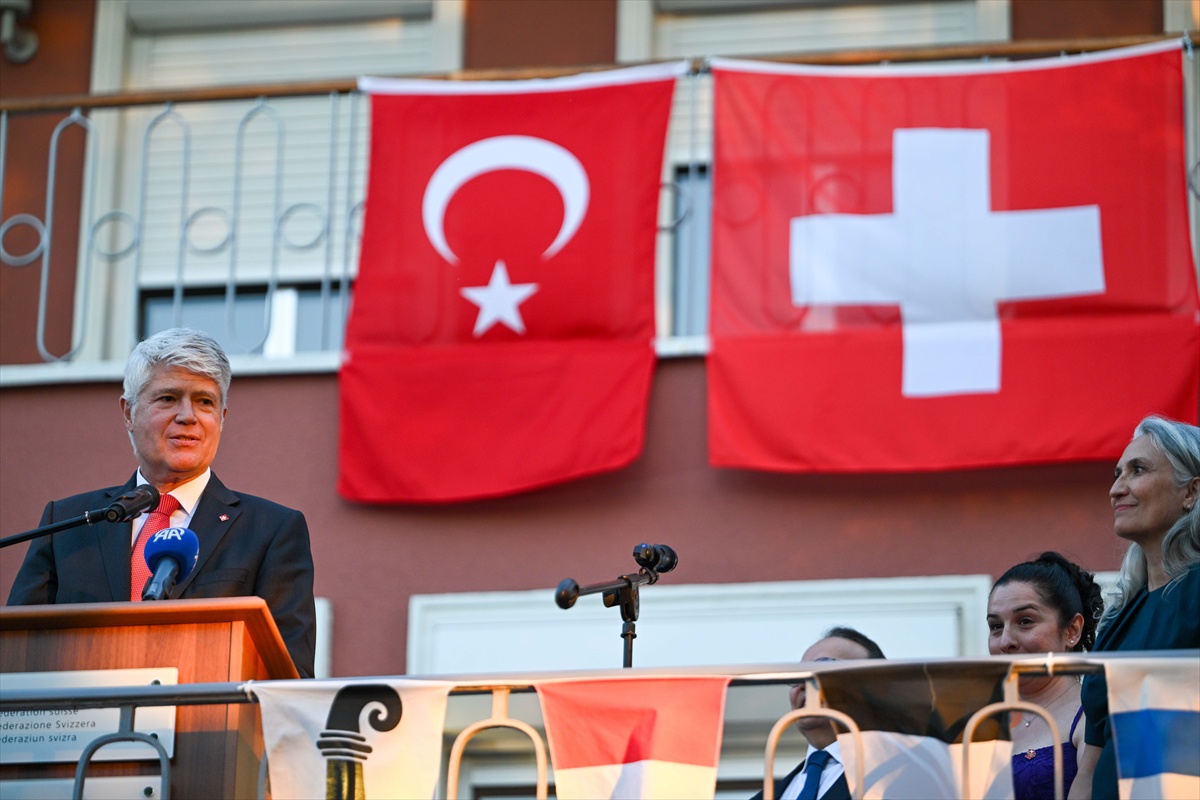 İsviçre\'nin Ulusal Günü Resepsiyonu Ankara\'da