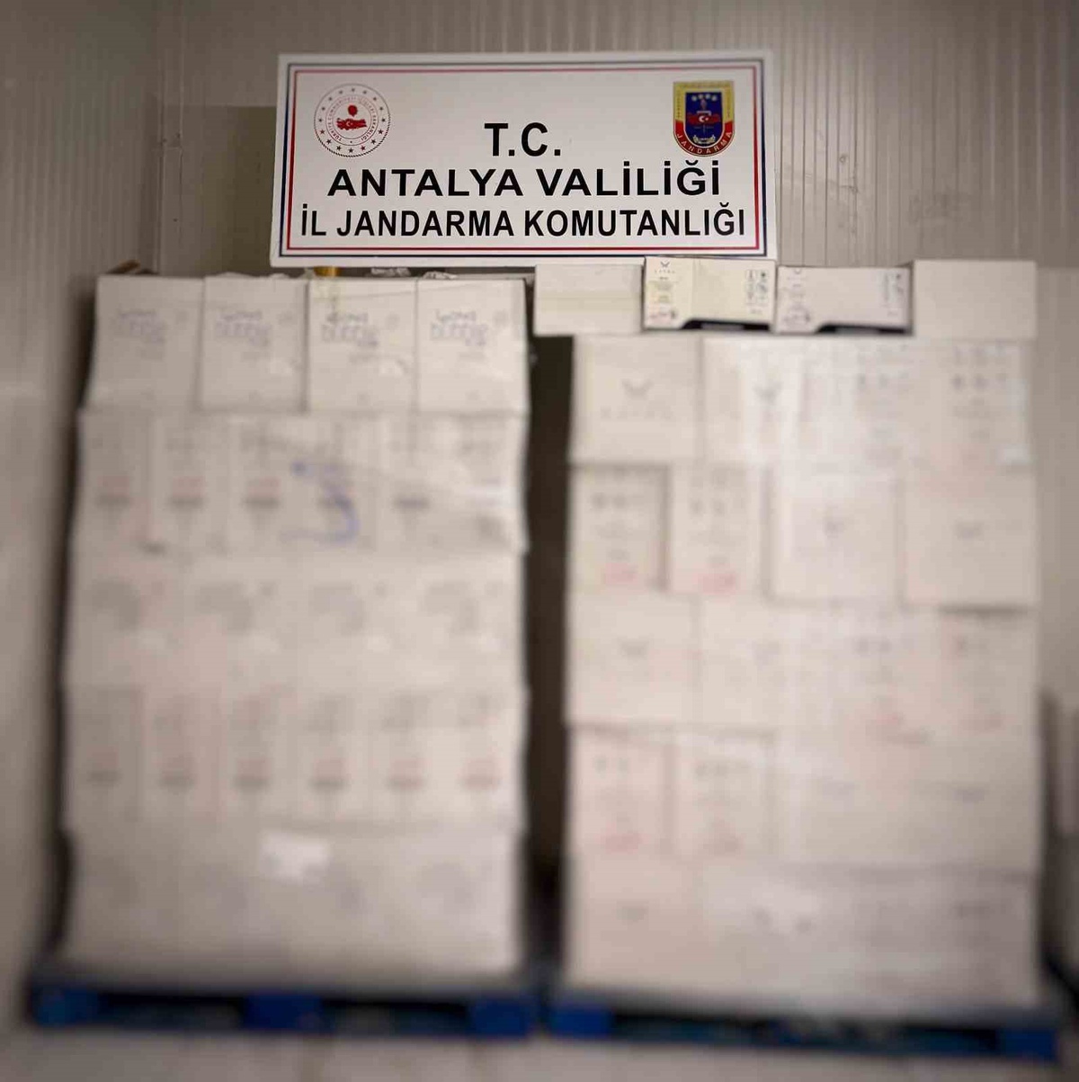 Antalya\'da Kaçak Alkol Operasyonu