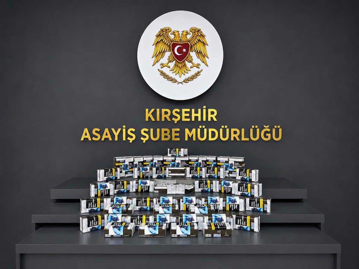 Kırşehir\'de Kaçak Sigara Operasyonu