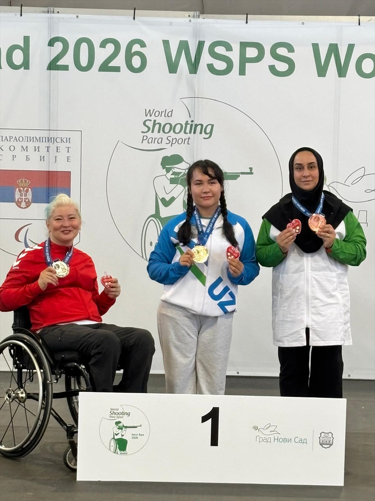 Aysel Özgan Gümüş Madalya Kazandı