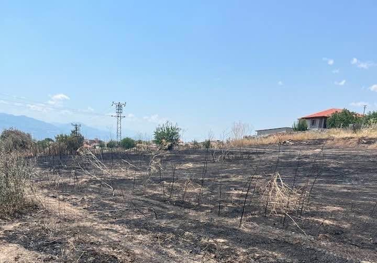 Sarıgöl\'de Yangın Riski Artıyor