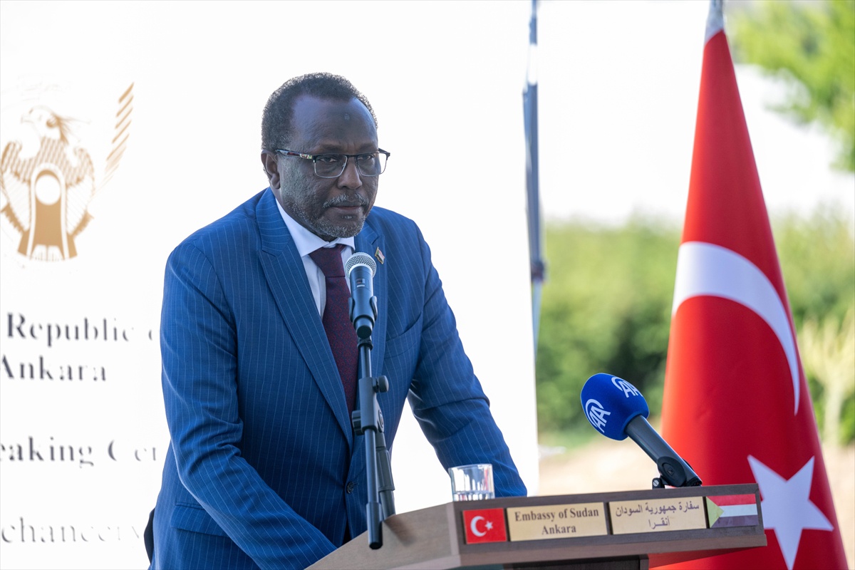 Sudan Büyükelçiliği için Temel Atıldı