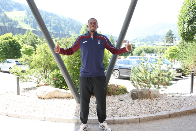 Trabzonspor'un yeni golcüsü resmi olarak açıklanmadan kampa katıldı