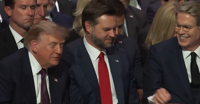 Lindsey Graham'ın cenazesinde Trump ve Vance'dan ilginç görüntüler