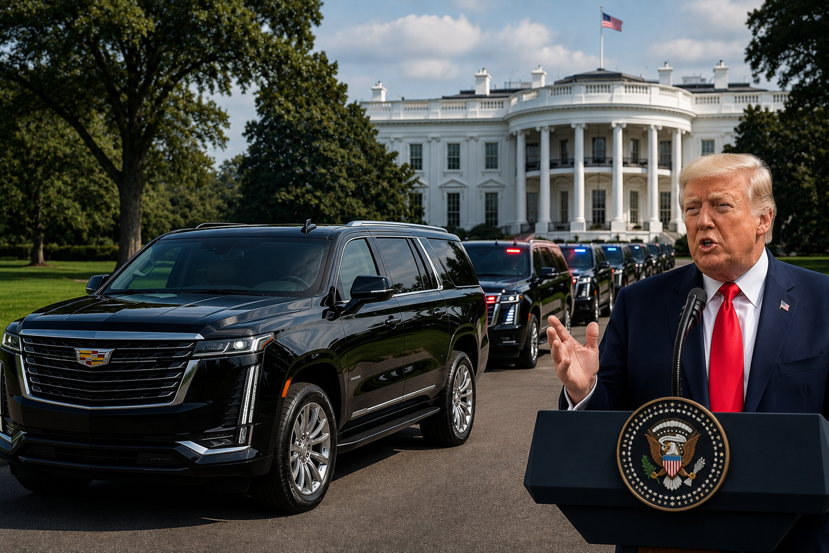Trump\'tan Beyaz Saray filosuna dev sipariş: Lüksün de lüksü 250 Cadillac Escalade yolda