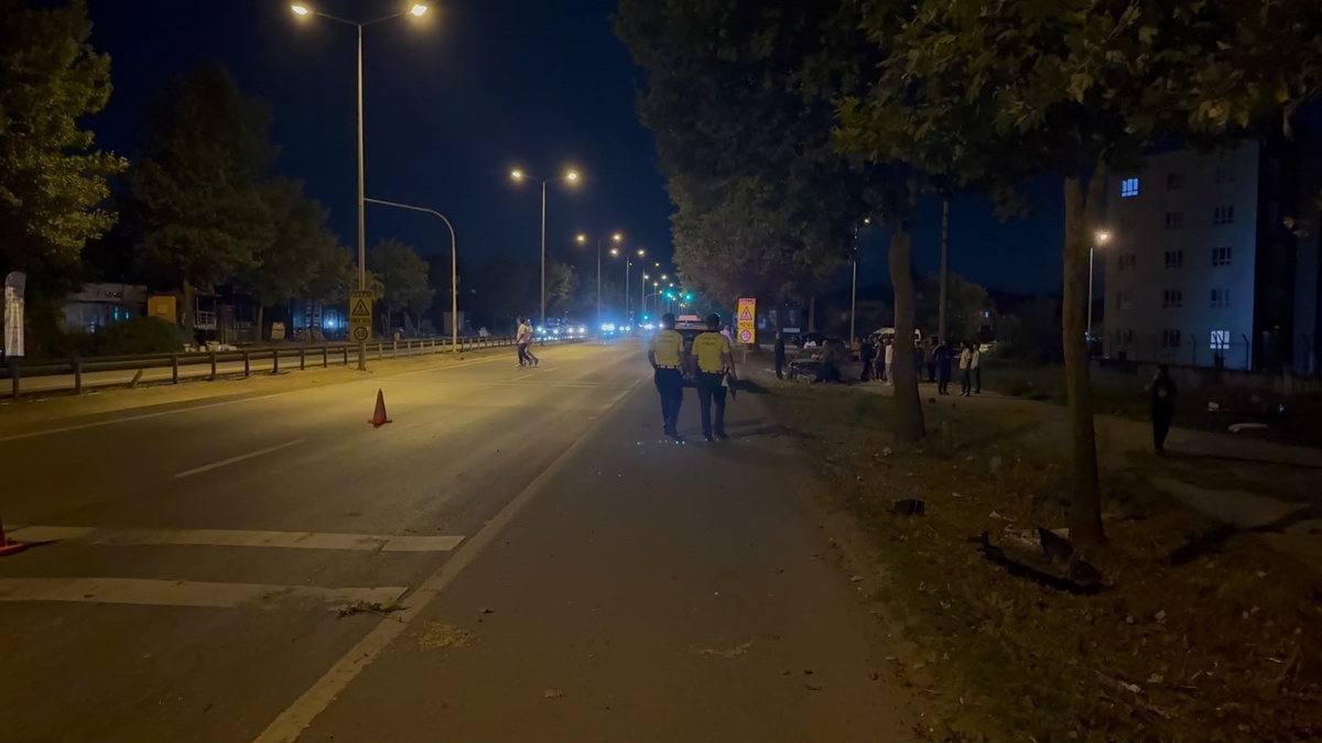 Sakarya\'da Kaza: Otomobil Ağaca Çarptı