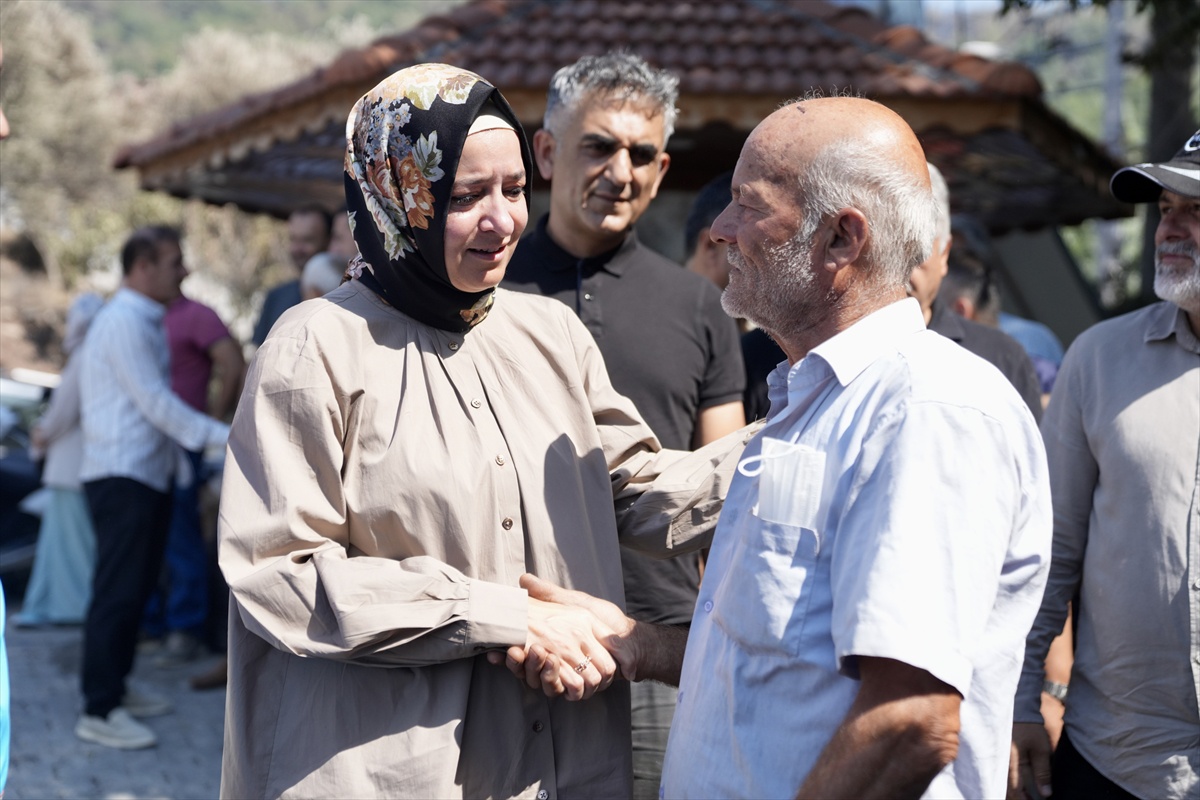 Kaya\'dan Yangın Bölgesine Ziyaret