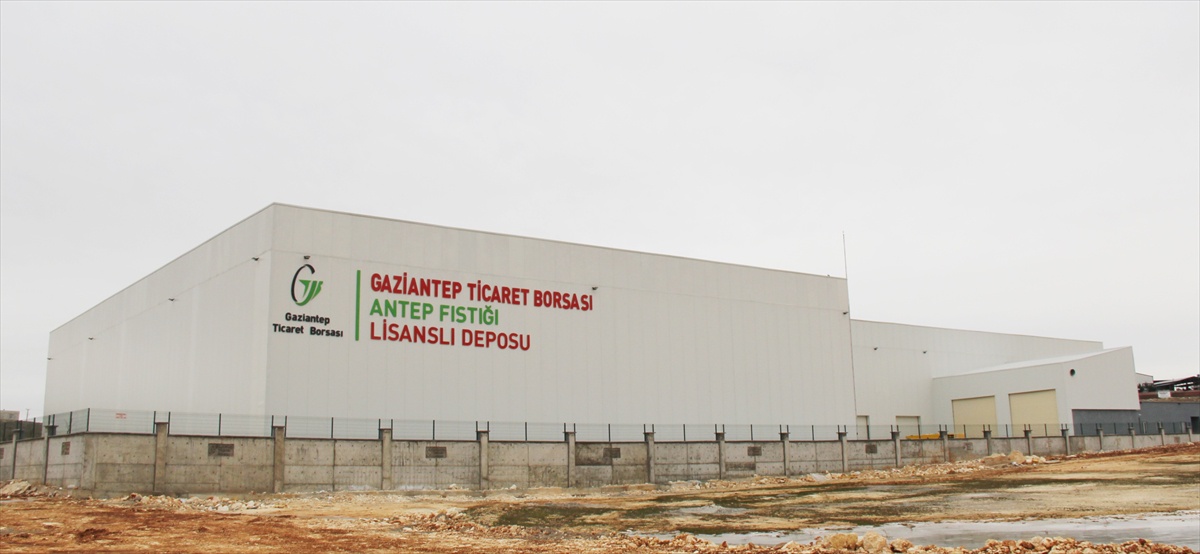 Antep Fıstığı Deposu Hazır