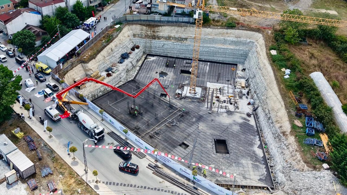 İmrahor Kentsel Dönüşüm Projesi 2. Etap Temeli Atıldı