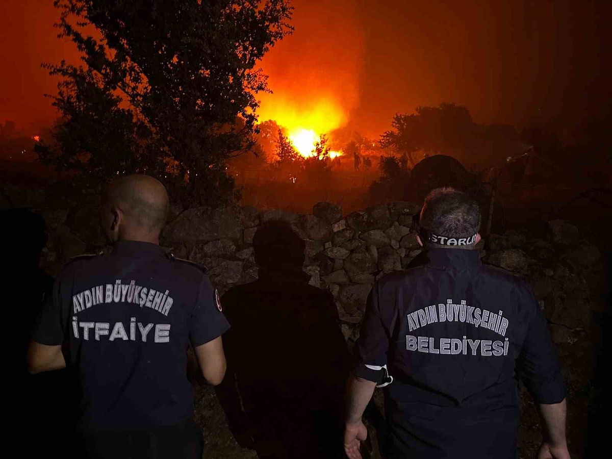 Aydın Büyükşehir itfaiyesi Mutaflar için seferber oldu