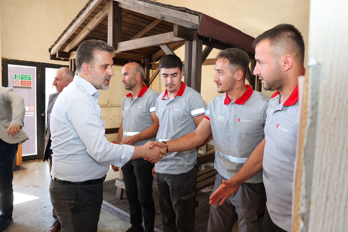 Bursa Büyükşehir Belediyesi Başkan Vekili Biba: “Harmancık’ı, göç alan ilçe yapma arzusundayız”