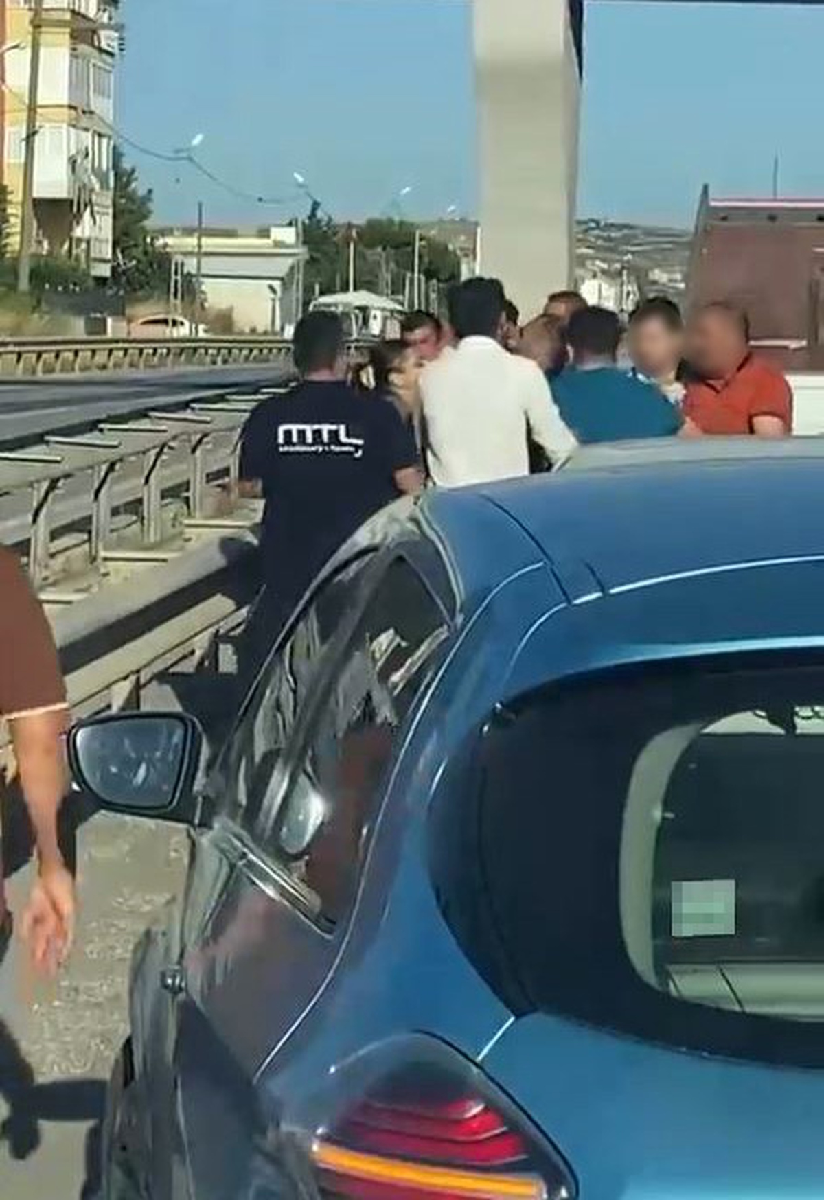 Büyükçekmece\'de Yol Kavgası