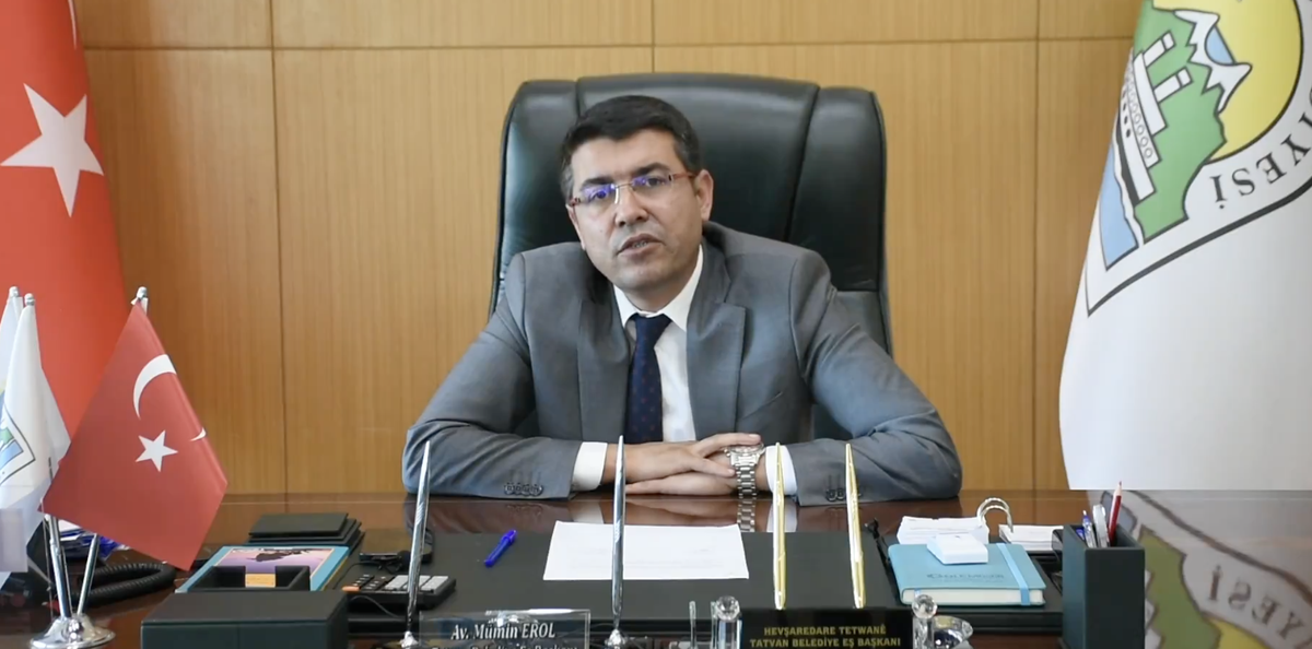 DEM Parti: “Tatvan Belediye Eş Başkanı Erol’un eş başkanlık görevi tedbiren dondurulmuştur”