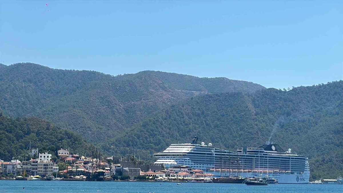 Marmaris\'te Kurvaziyer Turizmi Patlıyor