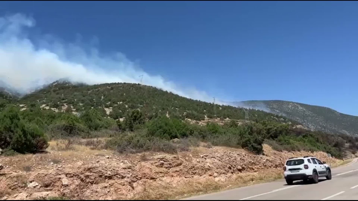 Isparta\'da Orman Yangını Söndürüldü