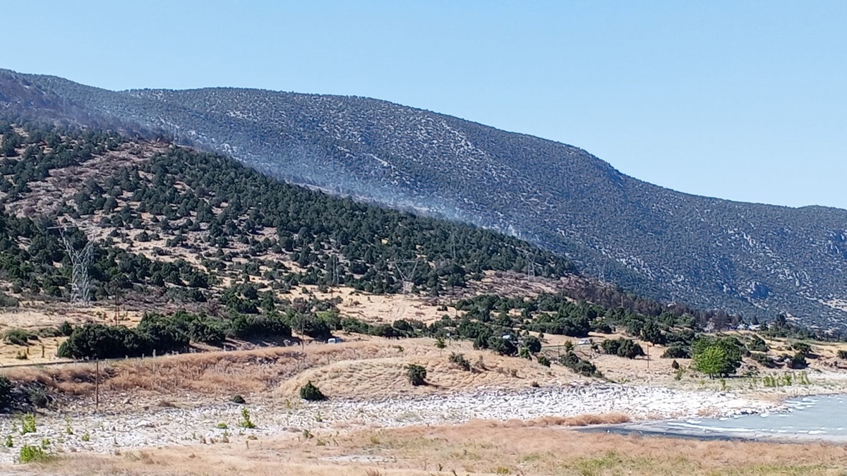 Eğirdir\'deki Yangınlar Kontrol Altında