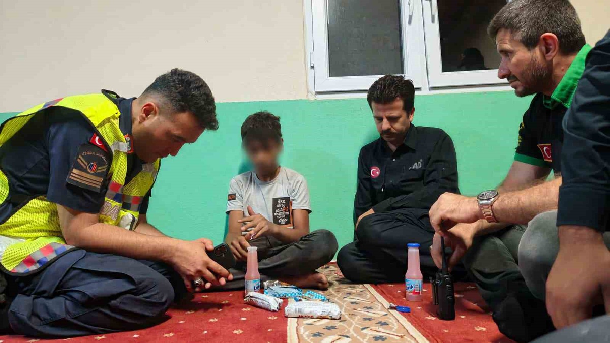 Kayıp Çocuk Sağ Bulundu
