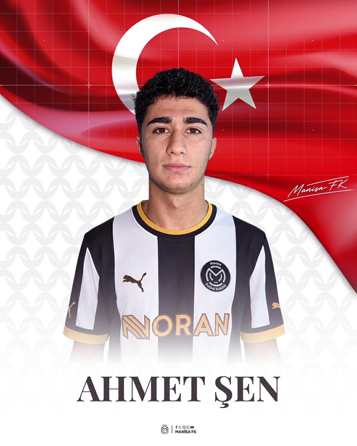 Manisa FK\'nın Gençleri U19 Milli Takımı\'na Davet Edildi