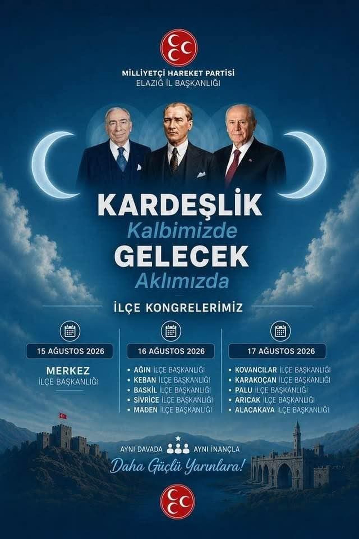 MHP Elazığ 2026 Kongre Takvimini Duyurdu