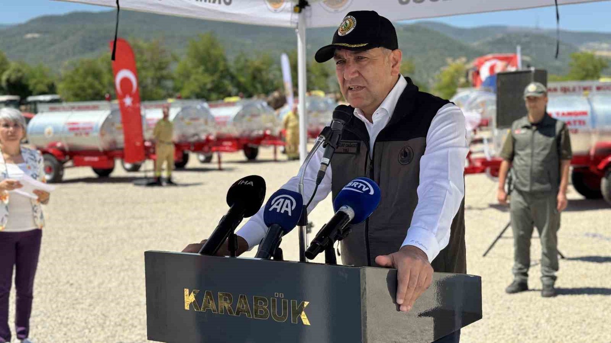 Karabük\'te Su Tankeri Dağıtımı Yapıldı