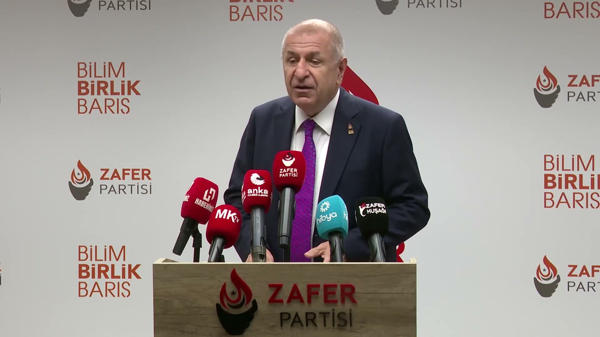 Ümit Özdağ: "Türkiye\'nin Lübnanlaştırılarak parçalanma projesinin ilerletilmeye çalışıldığını görüyoruz"