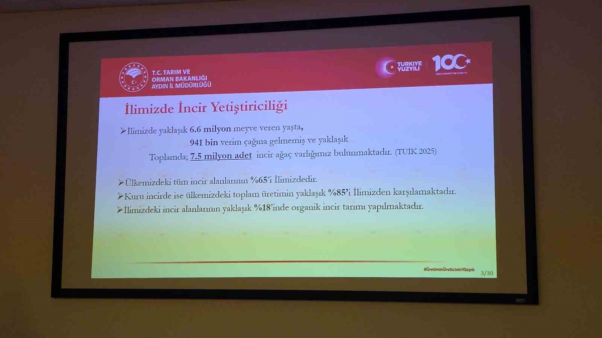 Aydın\'da İncir Tebliği Toplantısı