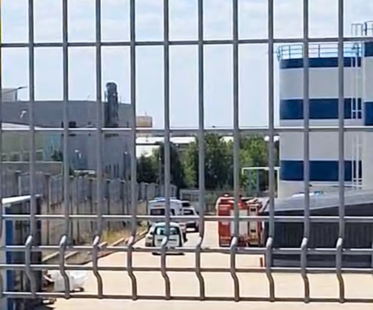 Kırklareli\'nde Fabrika Patlaması Görüntüleri Ortaya Çıktı
