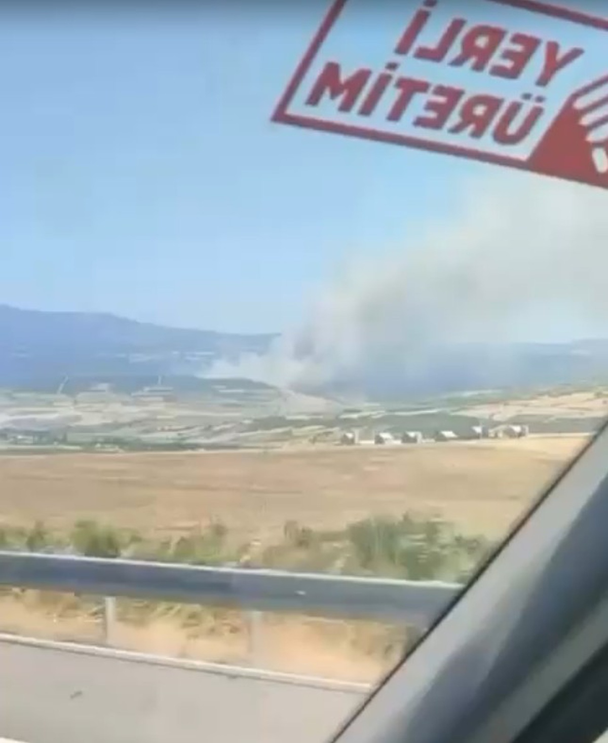 Susurluk\'ta Orman Yangını Çıktı