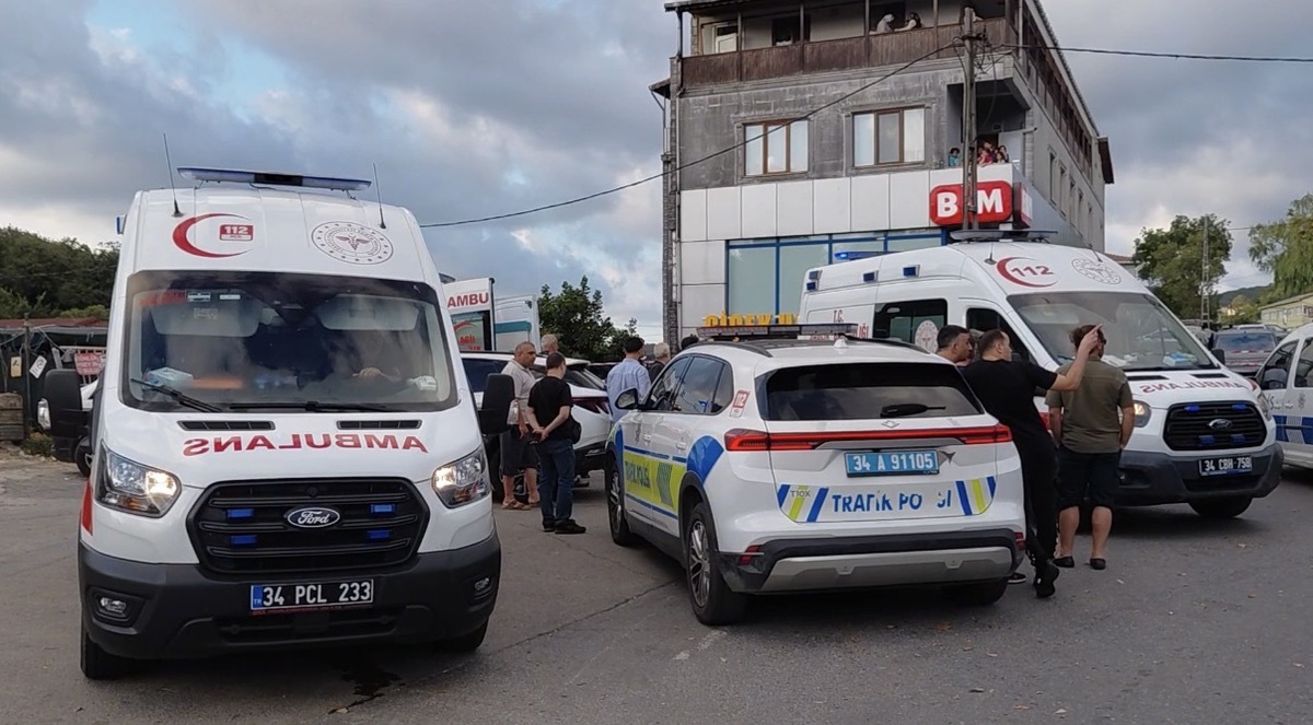 Beykoz’da feci kaza: 7 kişi yaralandı