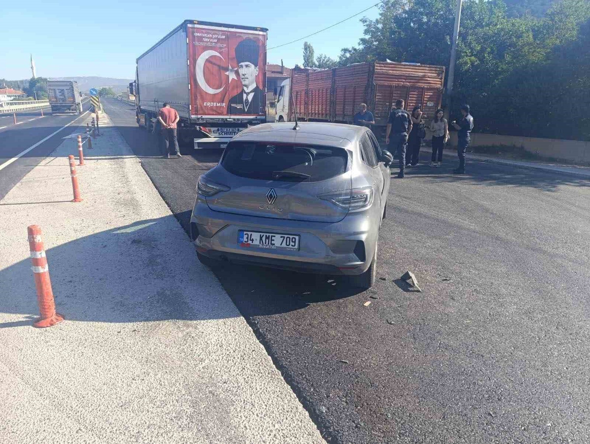 Bozüyük\'te Trafik Kazası: 1 Yaralı