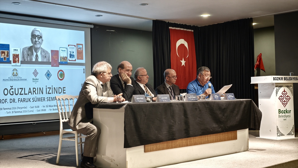 Faruk Sümer Sempozyumu Bozkır\'da Yapıldı