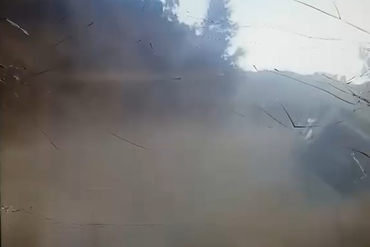 Orman Yangını Bölgesinde Kaza