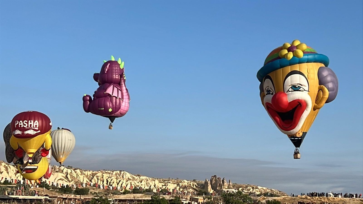 Kapadokya\'da 7. Balon Festivali Başladı